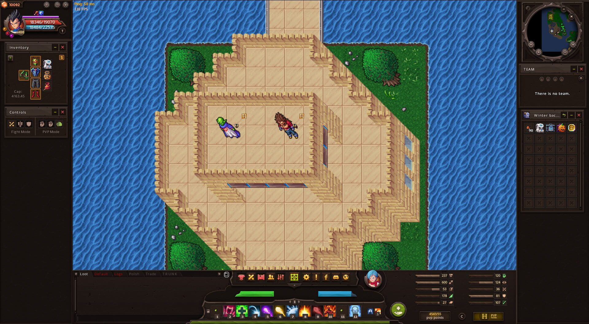 Return of the Saiyans screenshot 2