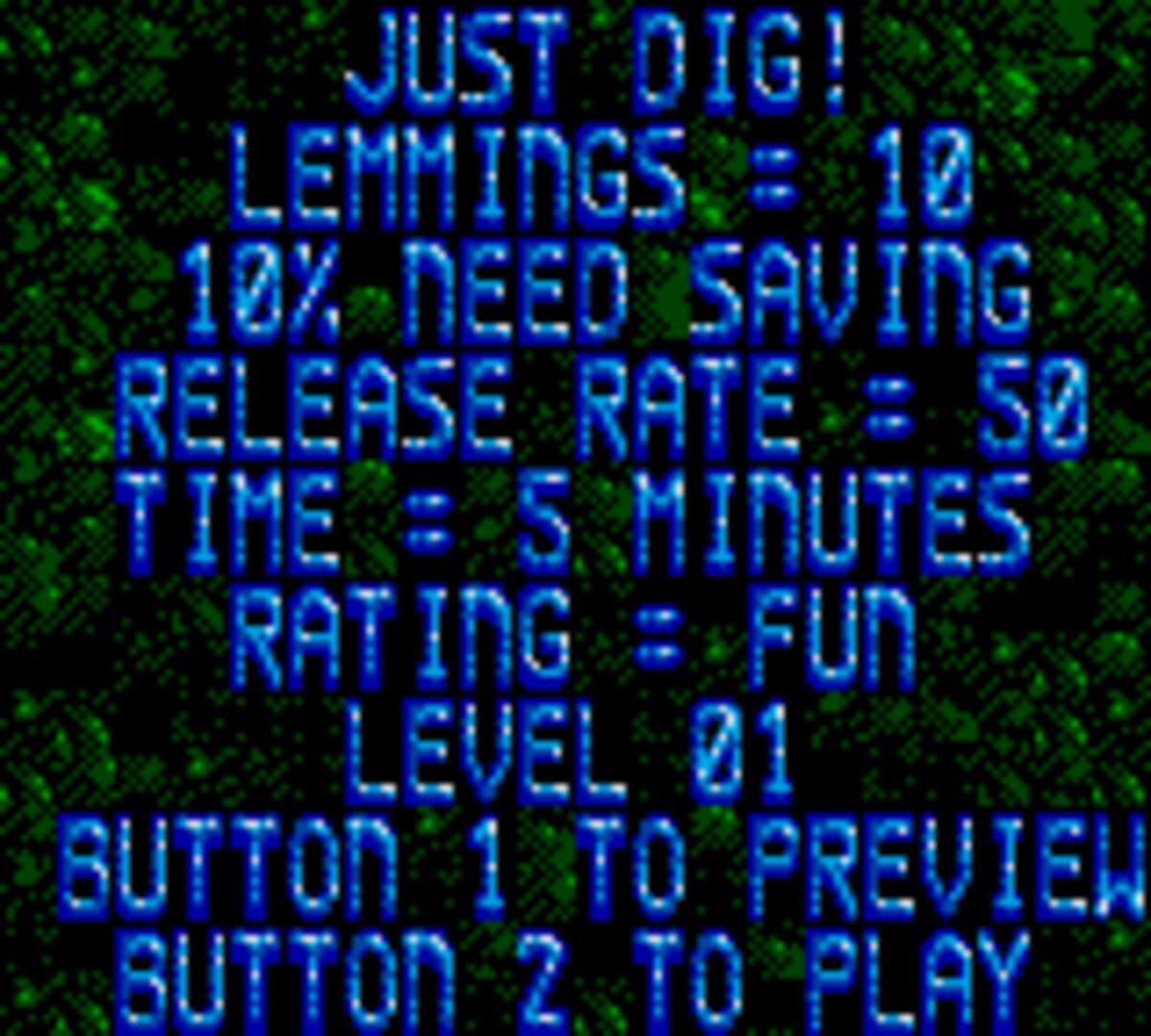 Lemmings screenshot 2