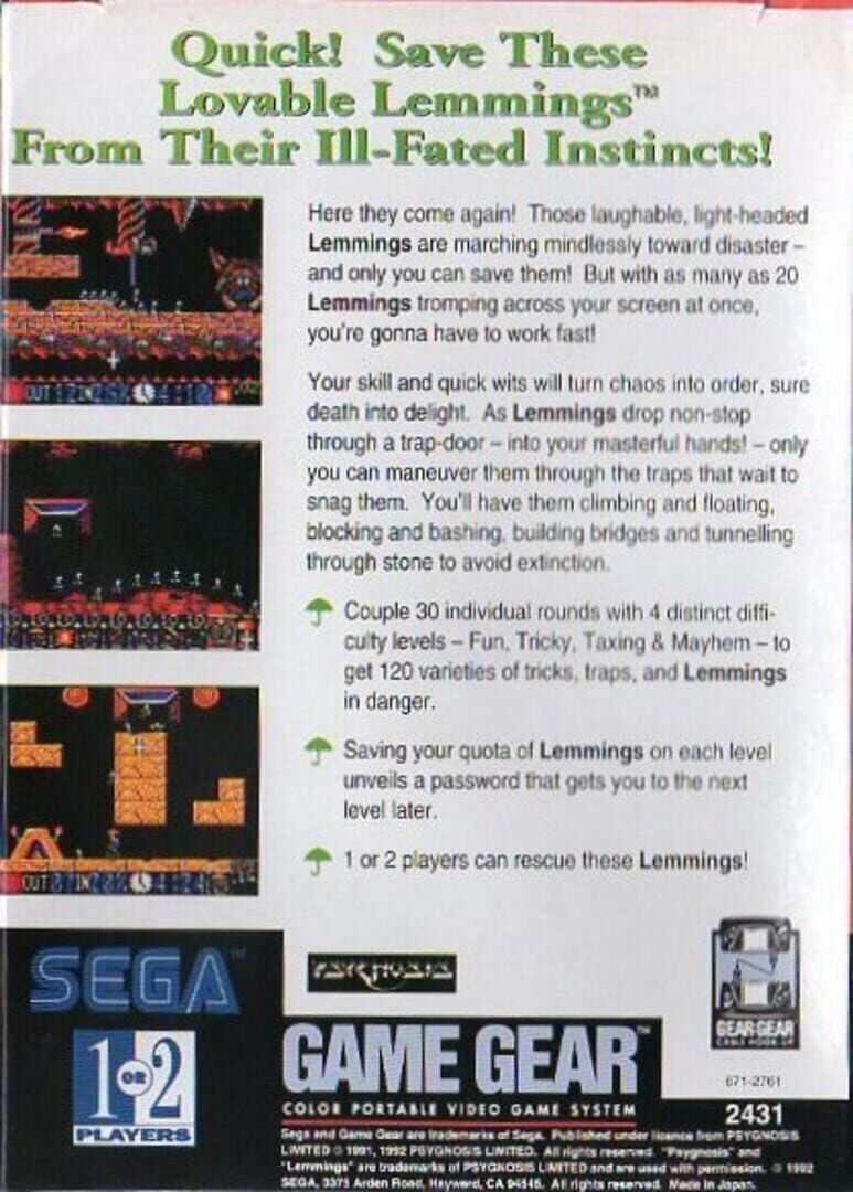 Lemmings screenshot 4