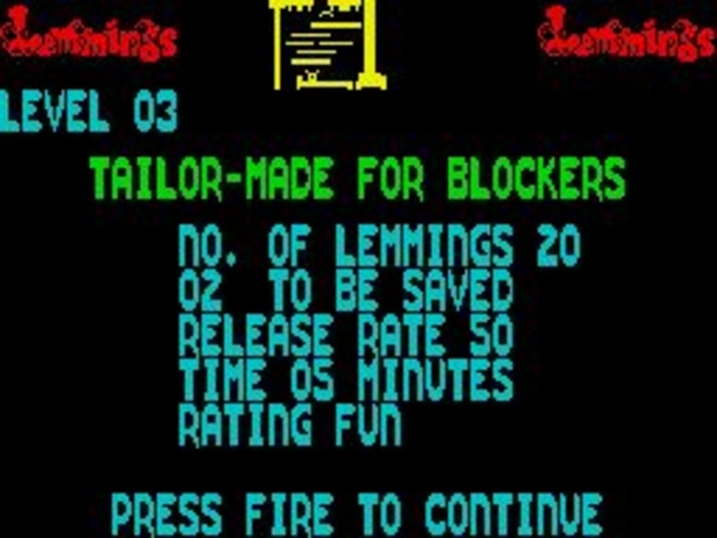 Lemmings screenshot 3