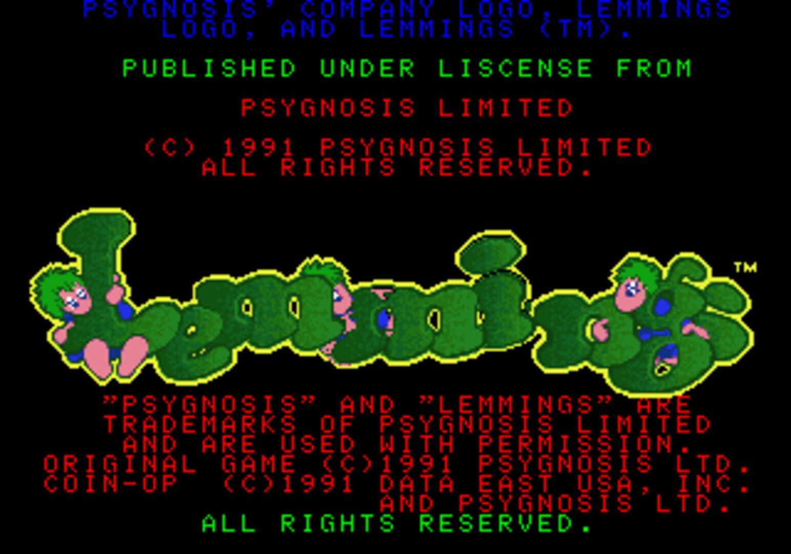 Lemmings screenshot 2