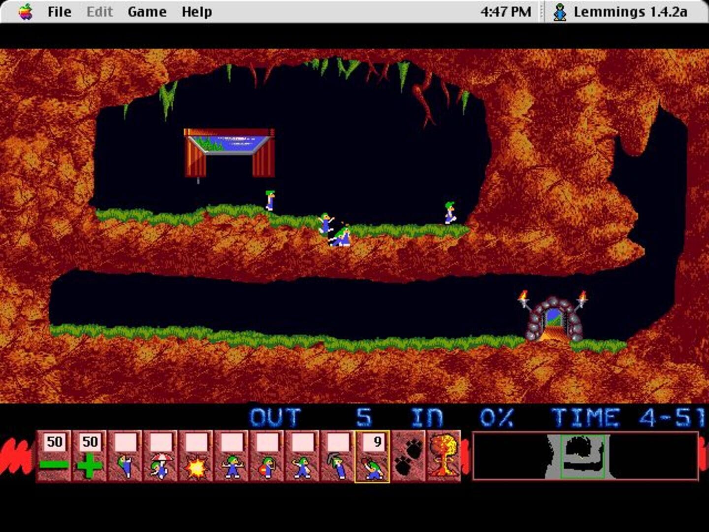 Lemmings screenshot 3