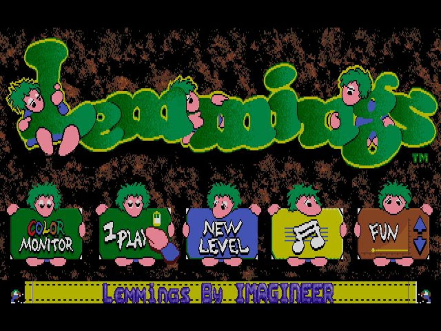Lemmings screenshot 1
