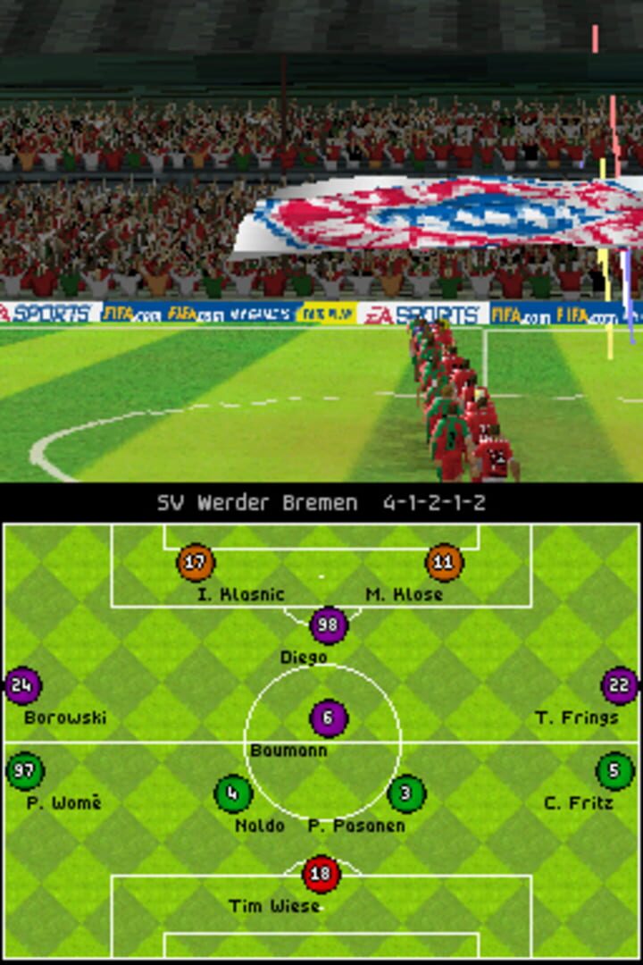 FIFA Soccer 07 screenshot 1