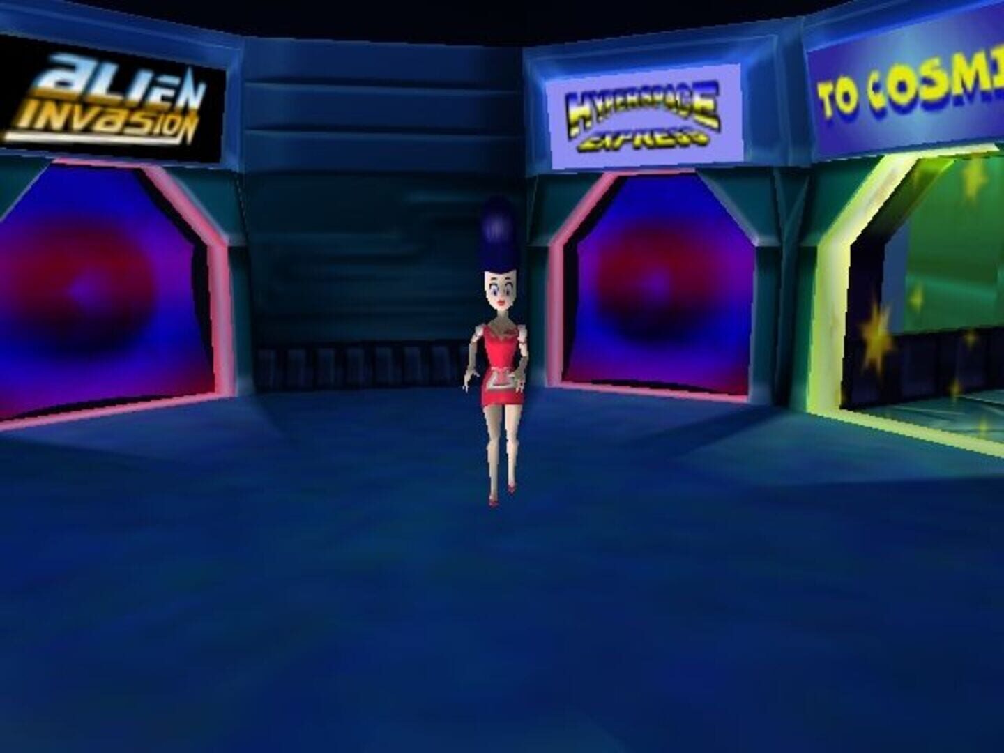 Milo's Astro Lanes screenshot 1