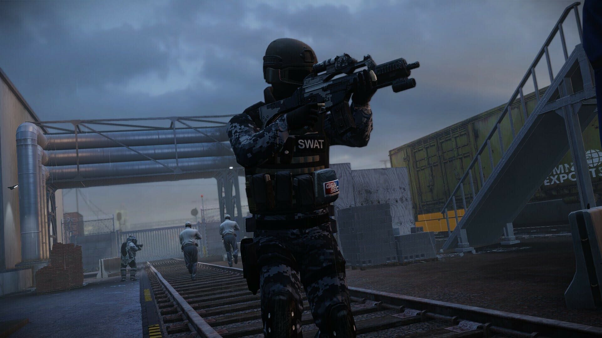 Payday 2: Lost in Transit Heist screenshot 7