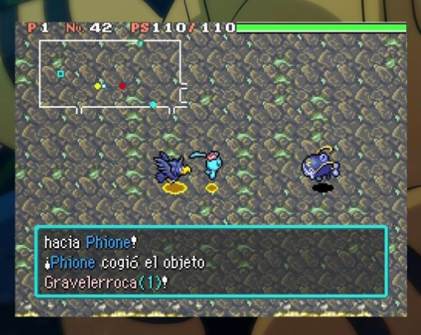 Pokémon Mundo Misterioso: Relatos de una Phione screenshot 1