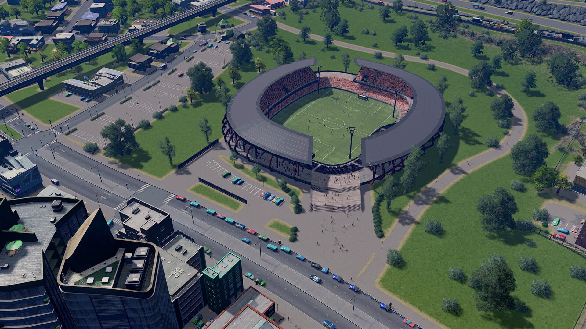 Cities: Skylines - Content Creator Pack: Sports Venues screenshot 2