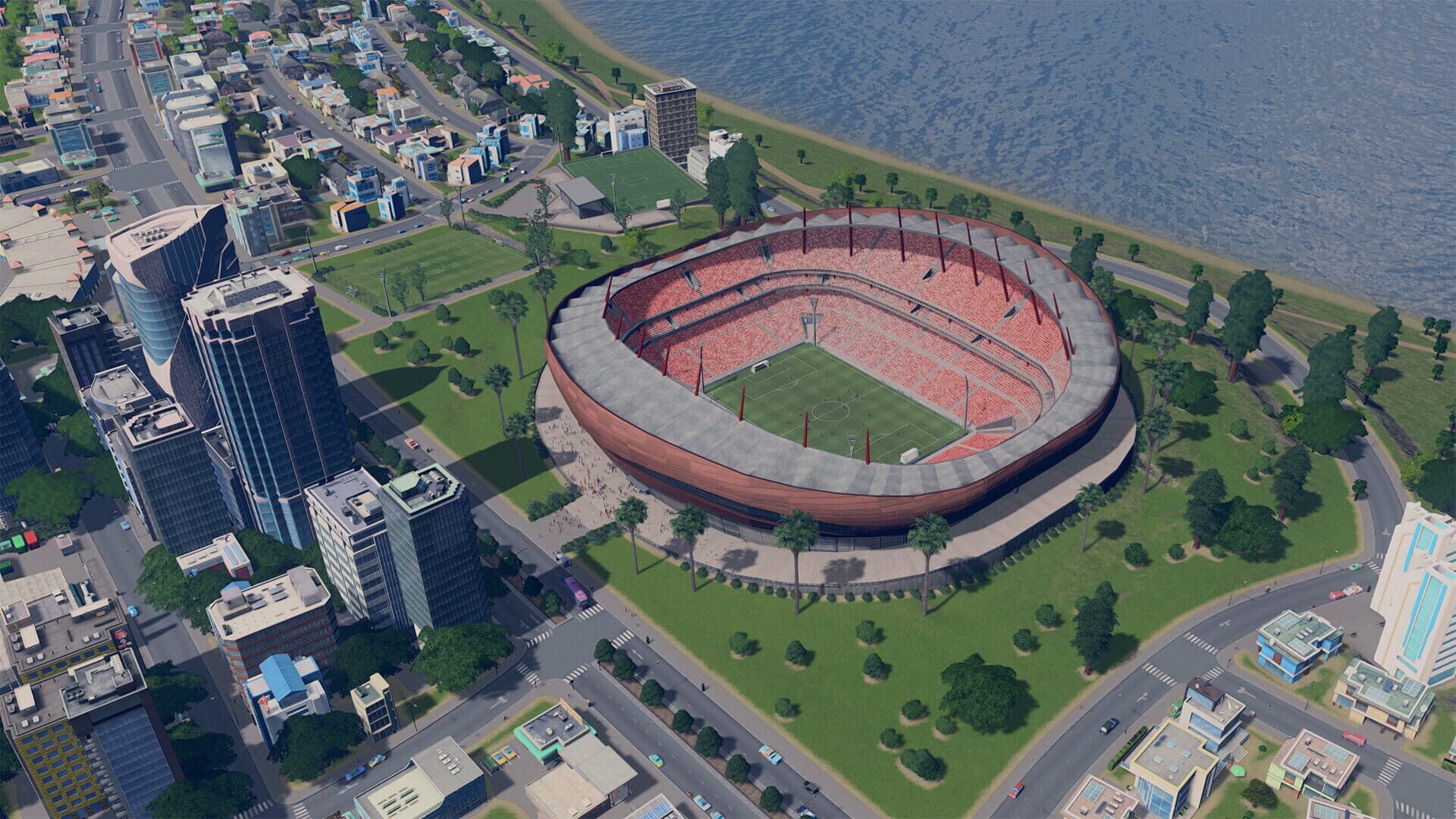 Cities: Skylines - Content Creator Pack: Sports Venues screenshot 3