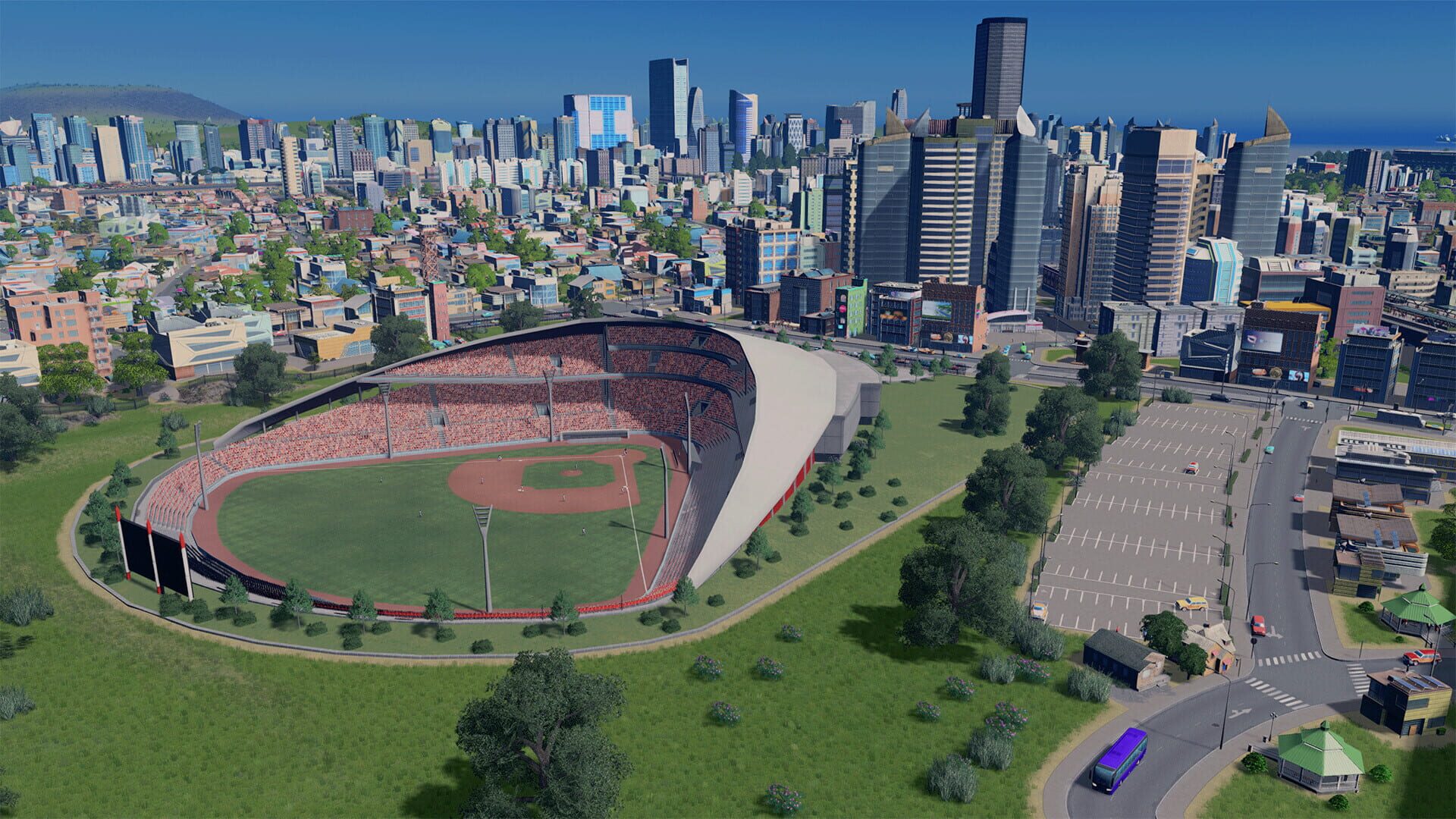Cities: Skylines - Content Creator Pack: Sports Venues screenshot 5