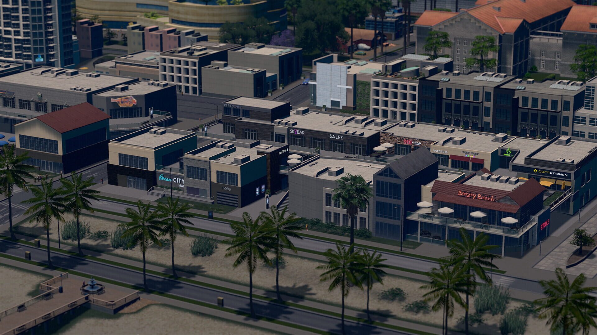 Cities: Skylines - Content Creator Pack: Shopping Malls screenshot 10