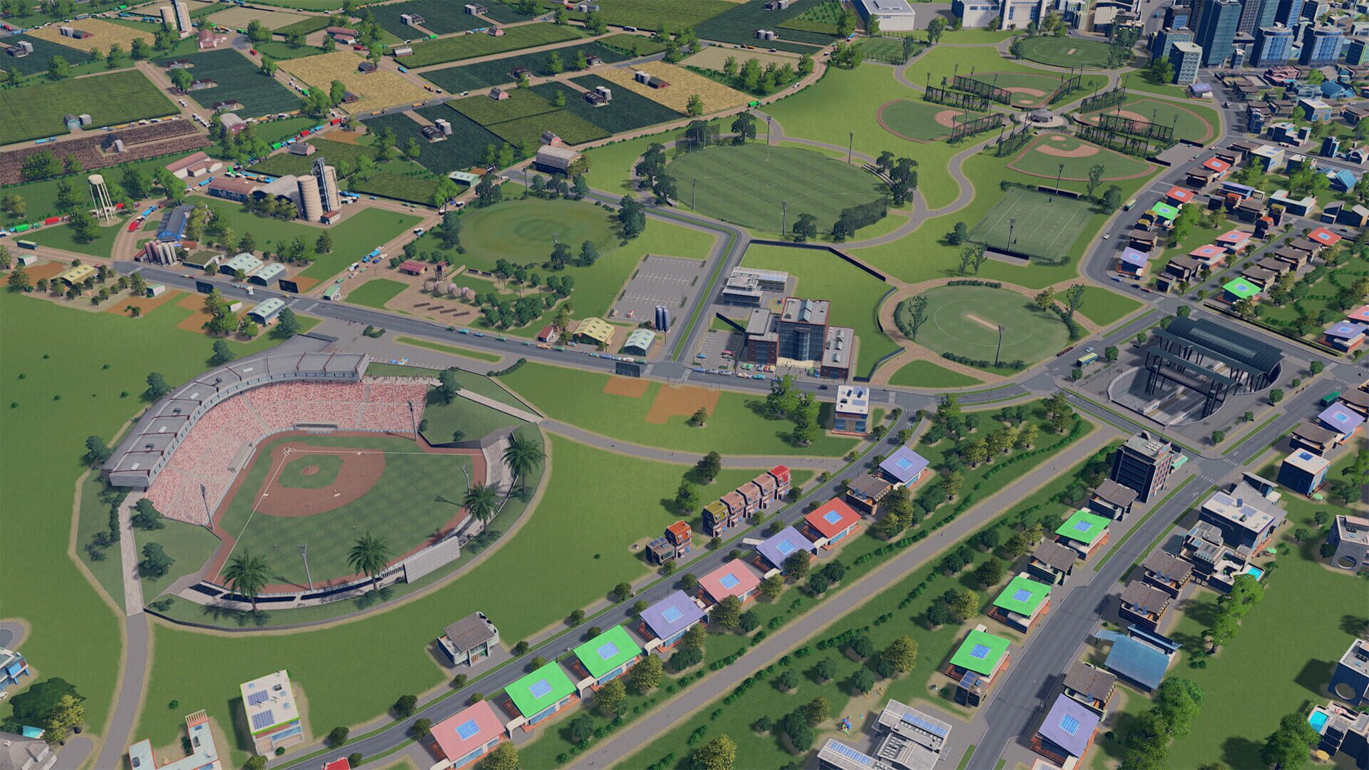 Cities: Skylines - Content Creator Pack: Sports Venues screenshot 7