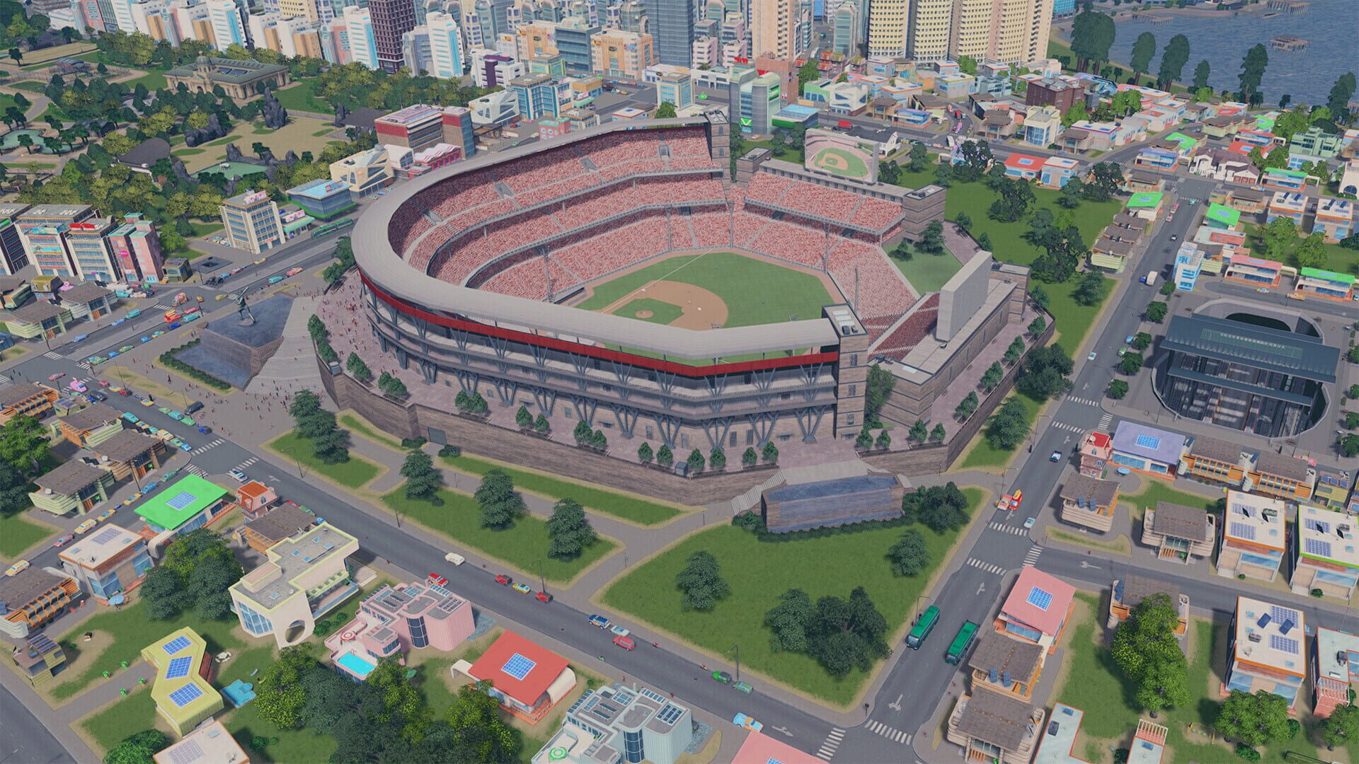 Cities: Skylines - Content Creator Pack: Sports Venues screenshot 8