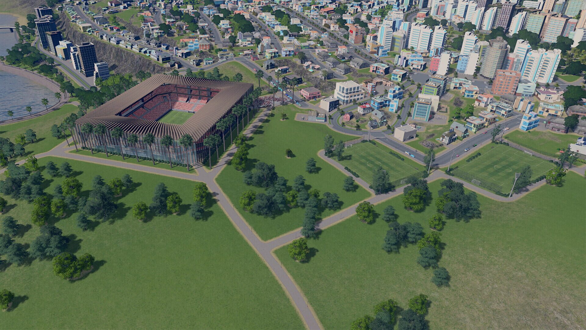 Cities: Skylines - Content Creator Pack: Sports Venues screenshot 10