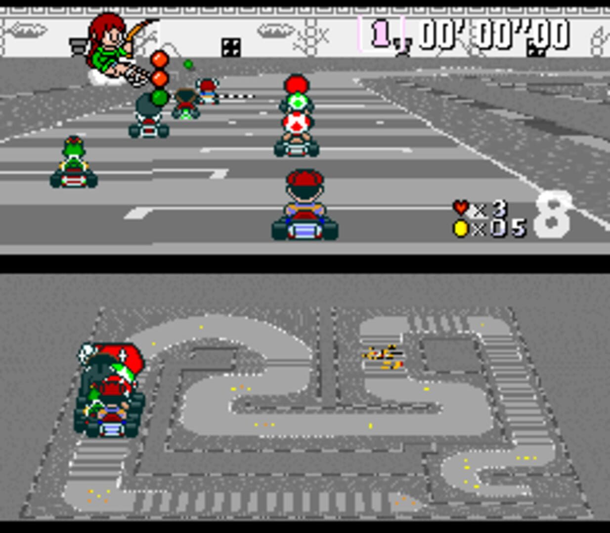 Super Retro Kart screenshot 1
