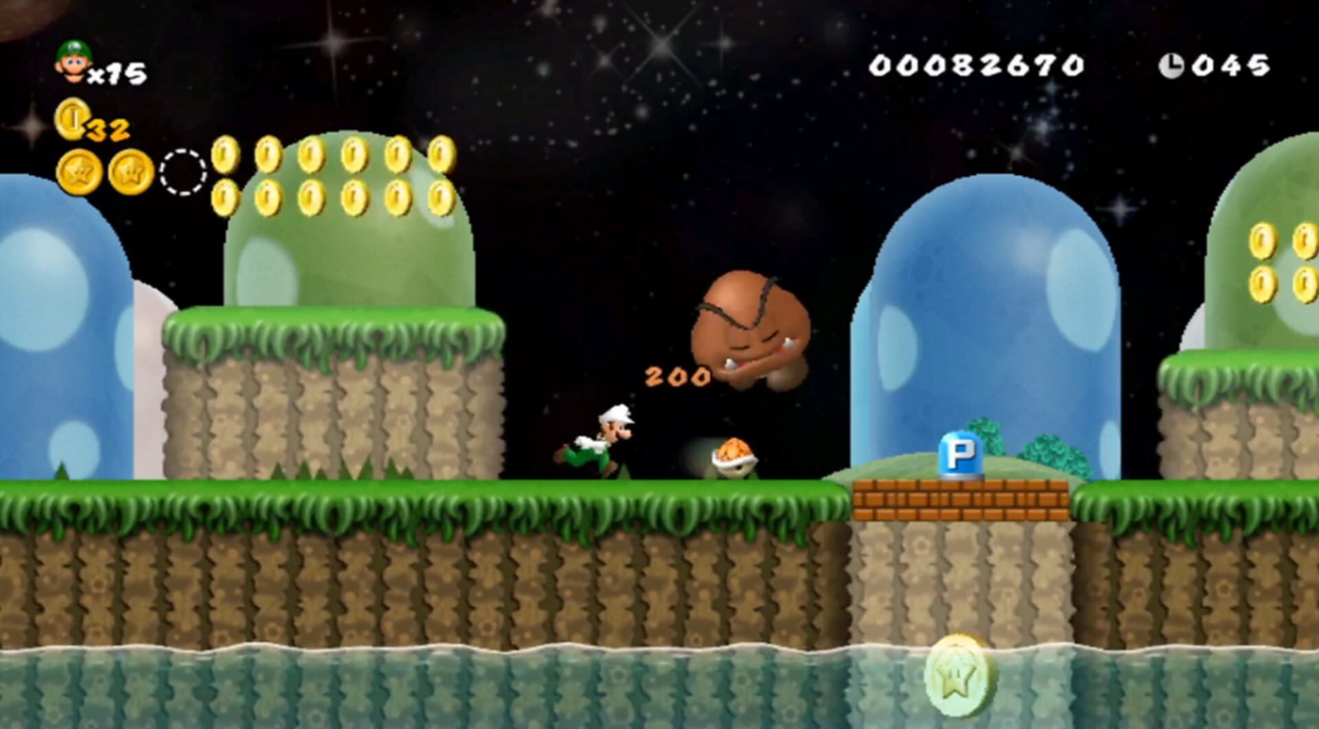 Ultimate Super Luigi Wii: Ultimate Green Team screenshot 1