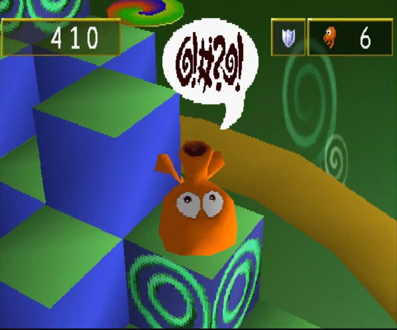 Q*bert screenshot 2