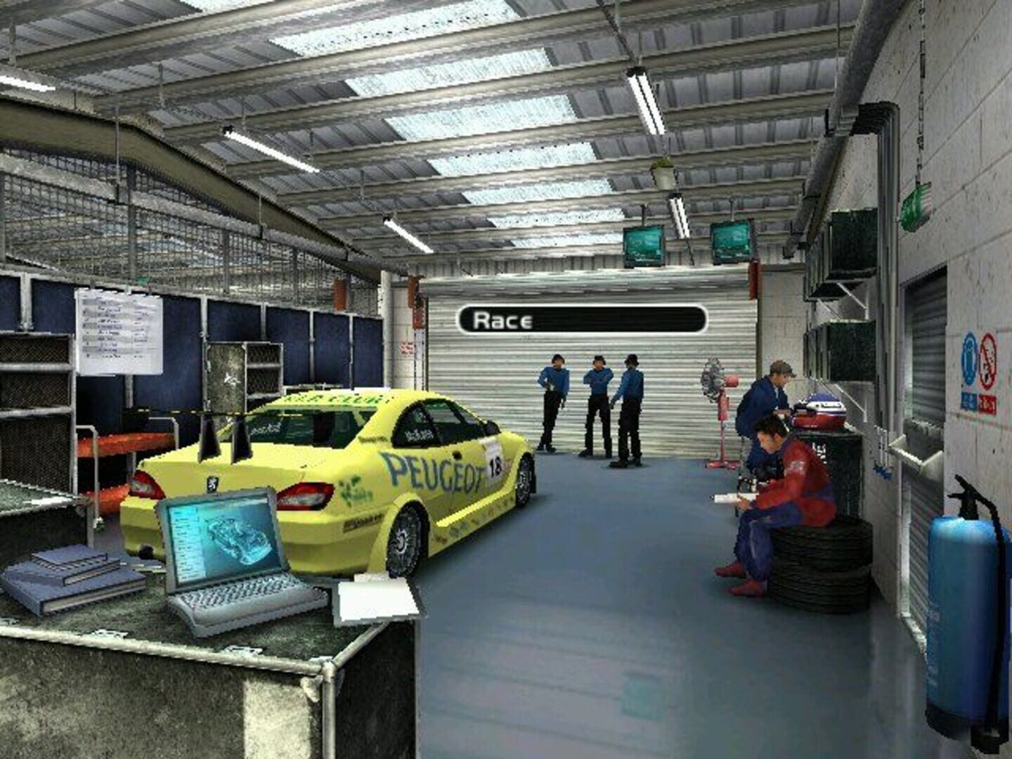 Pro Race Driver screenshot 1
