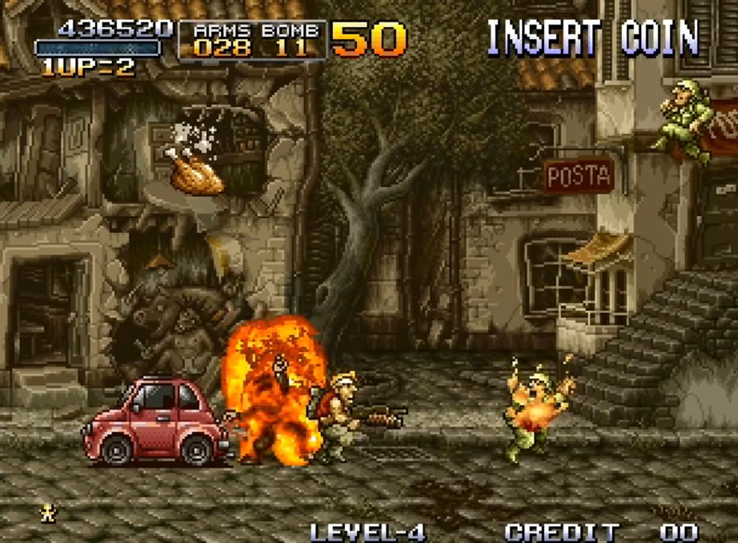 Metal Slug: Super Vehicle-001 screenshot 2