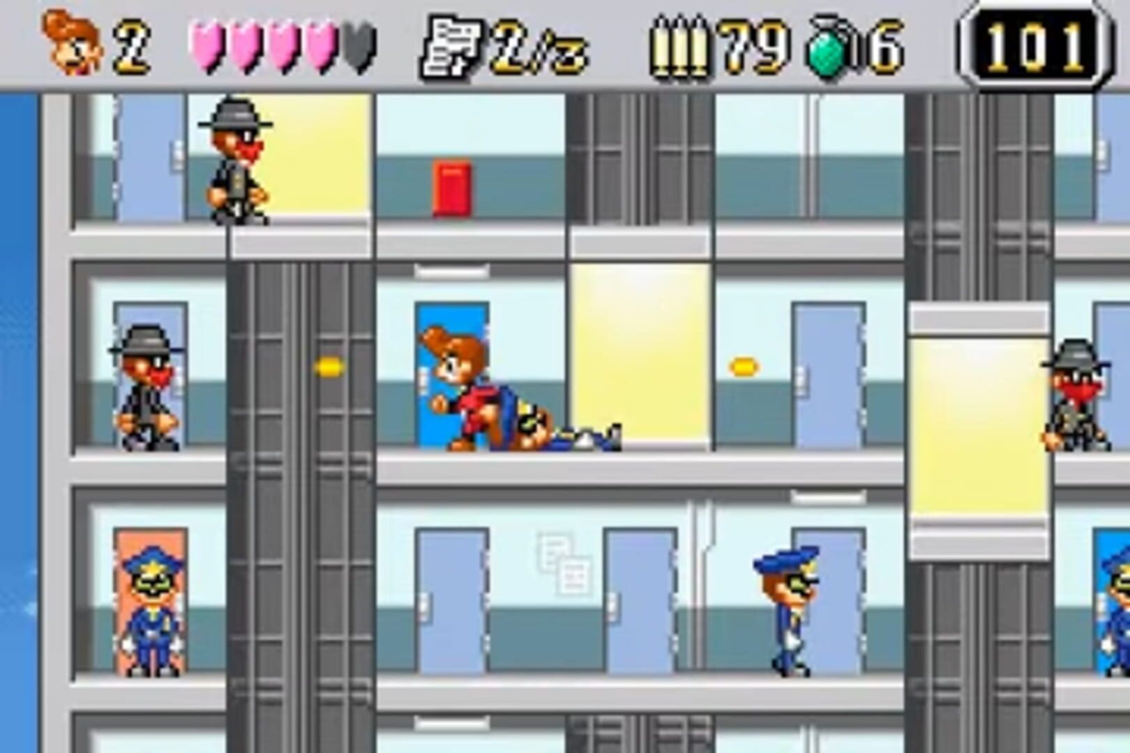 Elevator Action: Old & New screenshot 2