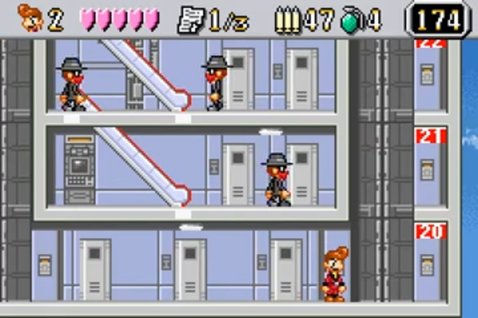 Elevator Action: Old & New screenshot 3