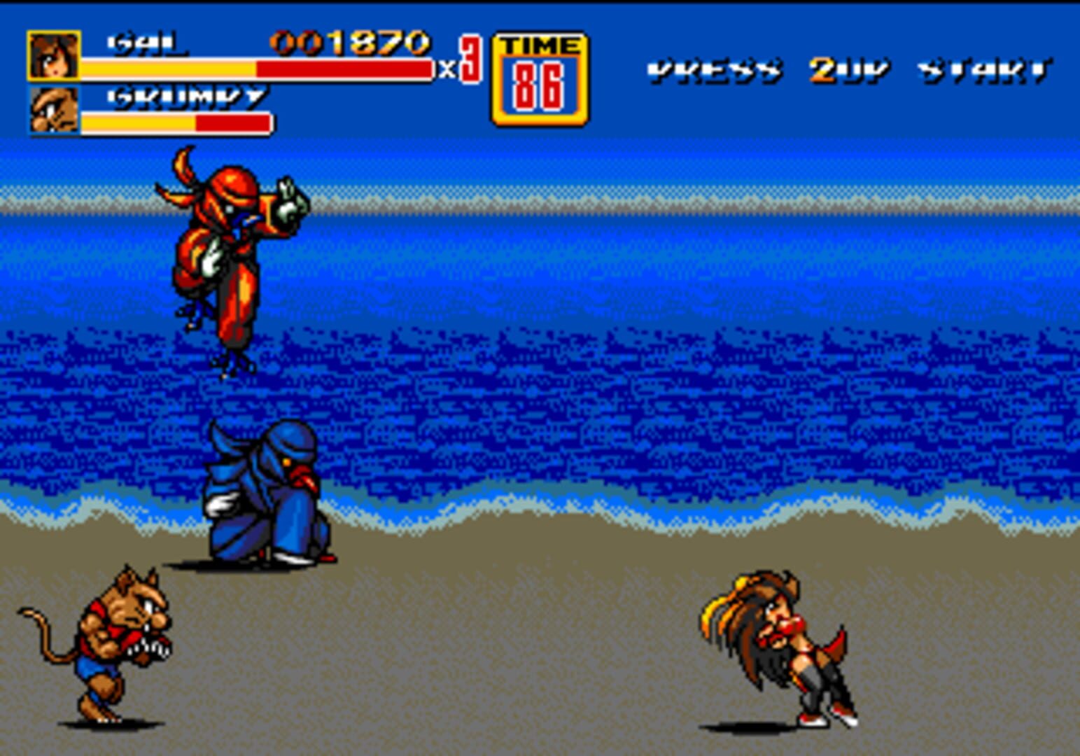 SOR2 Fight'n Rage screenshot 2