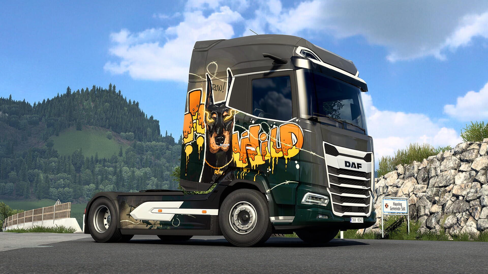 Euro Truck Simulator 2: Street Art Paint Jobs Pack screenshot 1