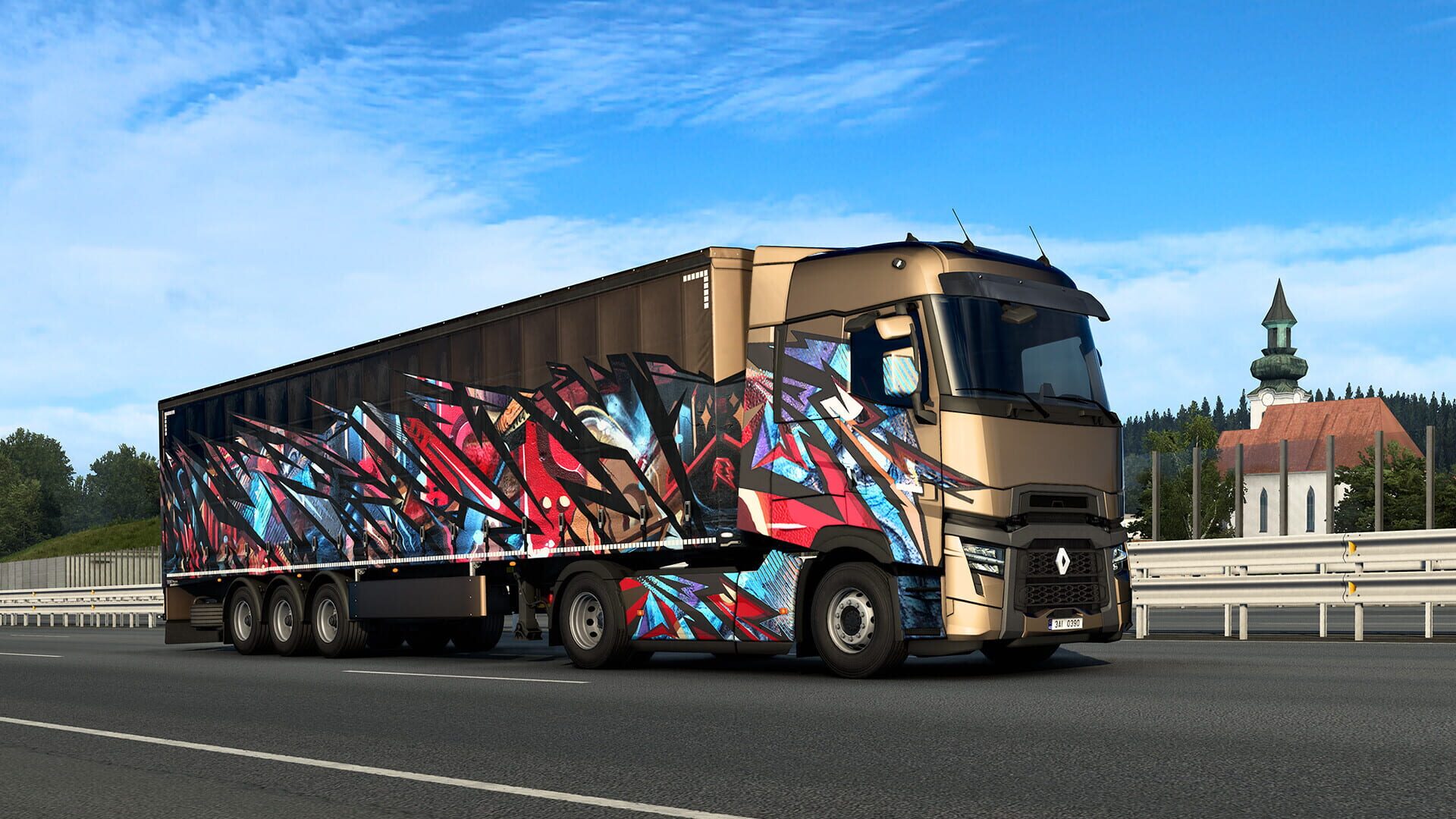 Euro Truck Simulator 2: Street Art Paint Jobs Pack screenshot 2