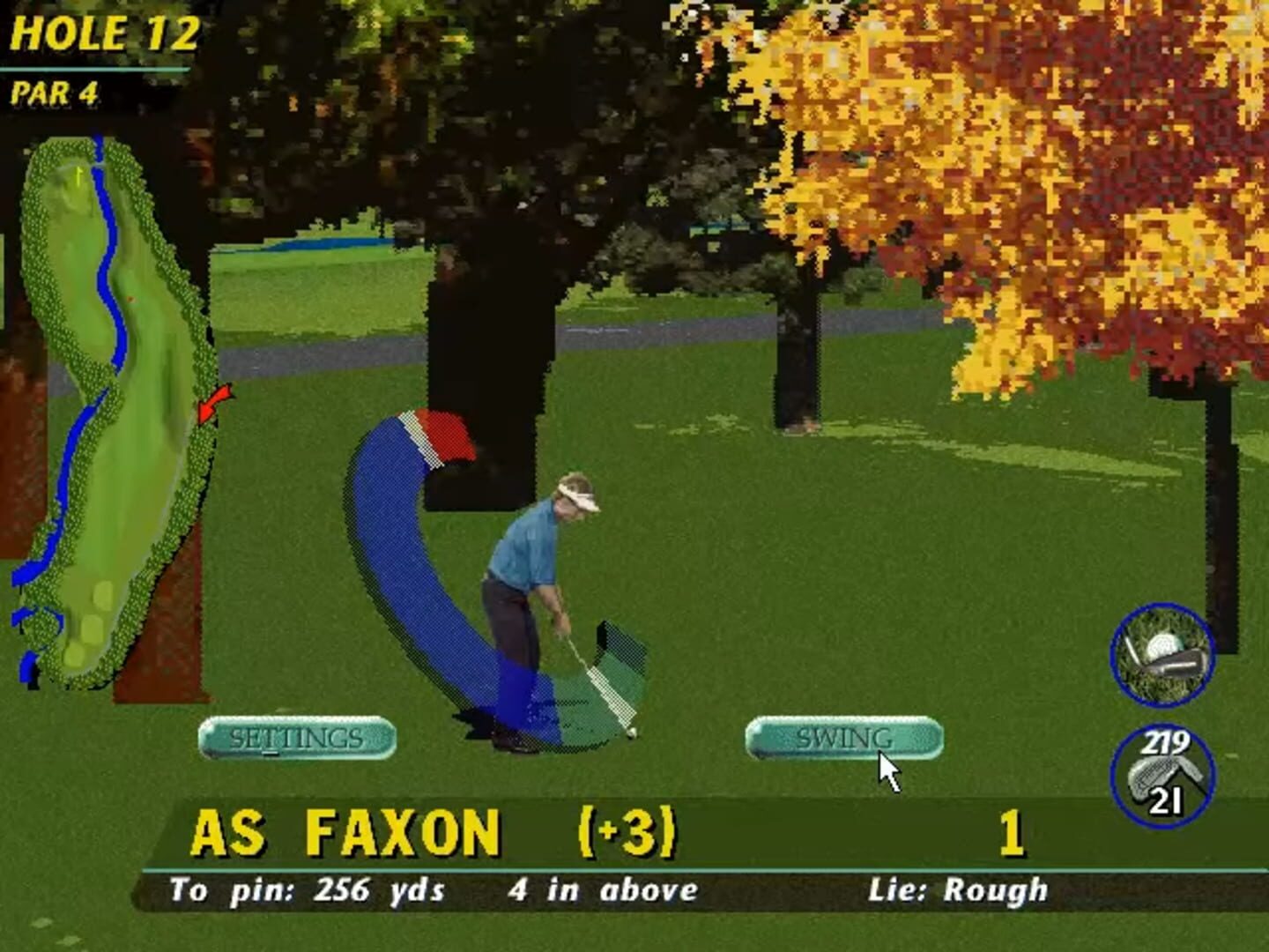 PGA Tour 96: Wentworth screenshot 3