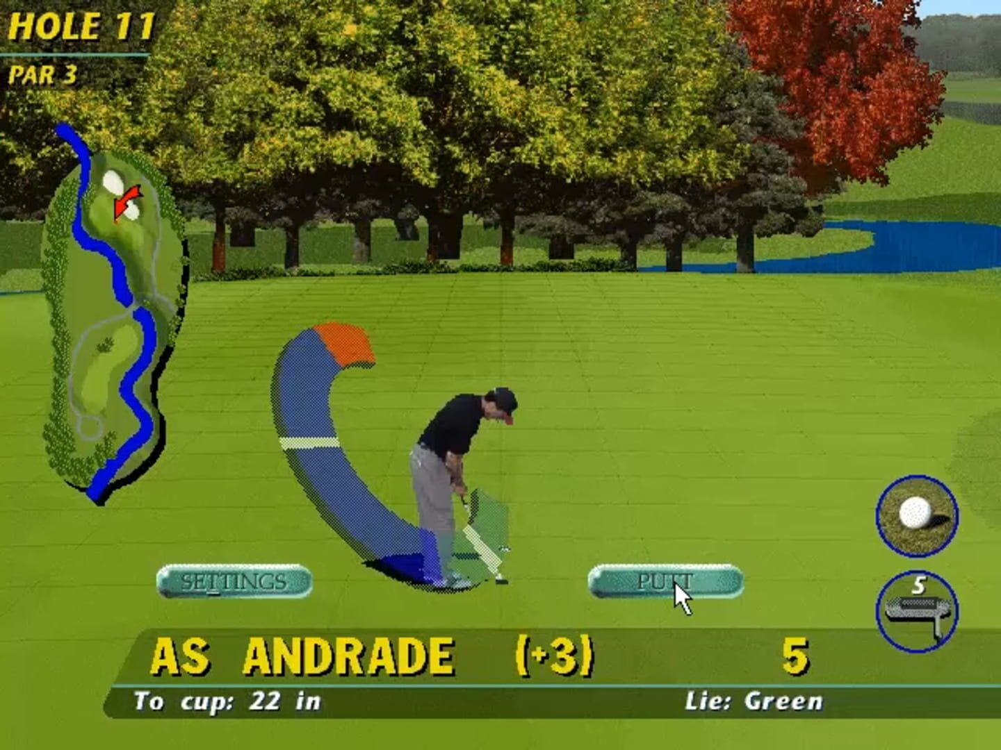 PGA Tour 96 TPC at Sawgrass Championship Course screenshot 3