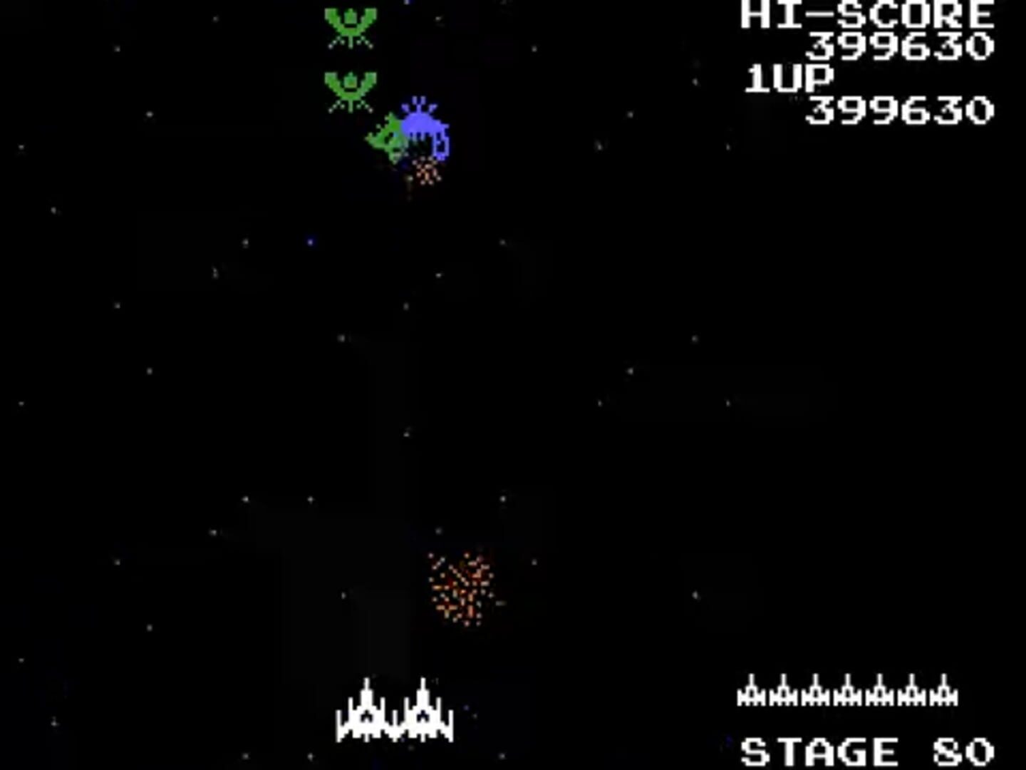 Sega-Galaga screenshot 2