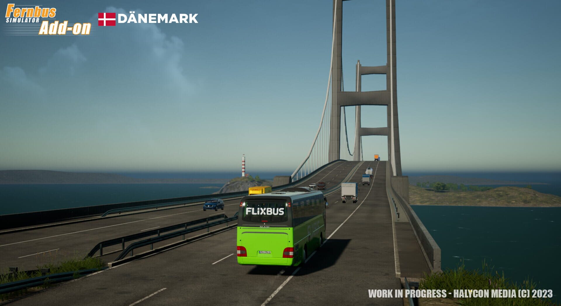 Fernbus Simulator: Denmark screenshot 1