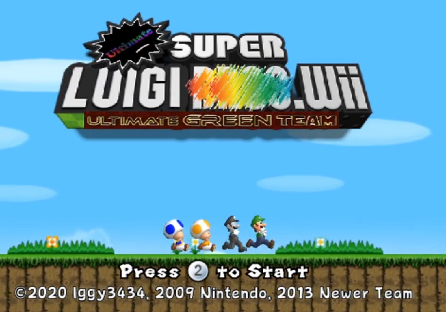 Ultimate Super Luigi Wii: Ultimate Green Team screenshot 4