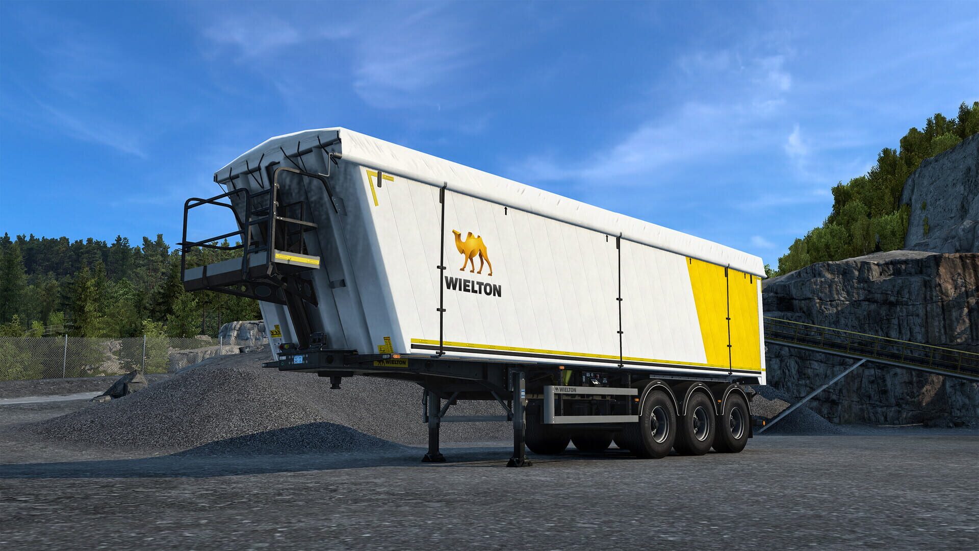 Euro Truck Simulator 2: Wielton Trailer Pack screenshot 1