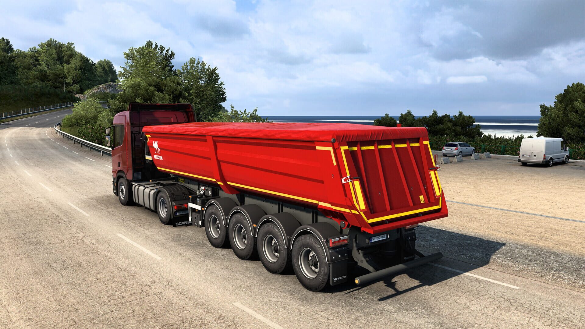 Euro Truck Simulator 2: Wielton Trailer Pack screenshot 3