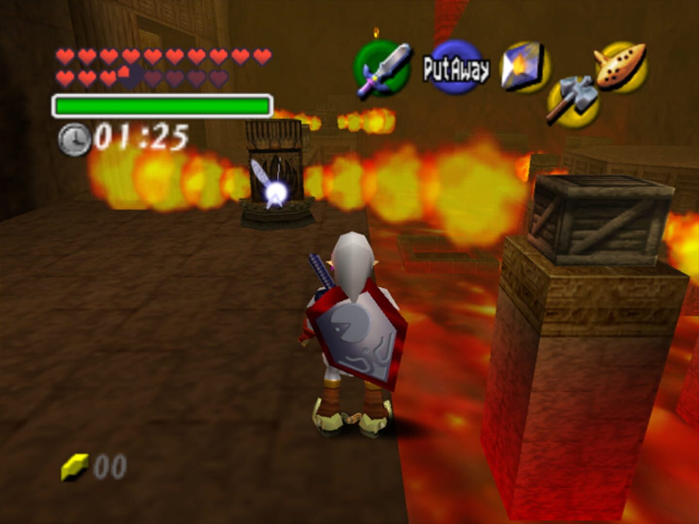 The Legend of Zelda: Ocarina of Time - Gold Quest screenshot 1