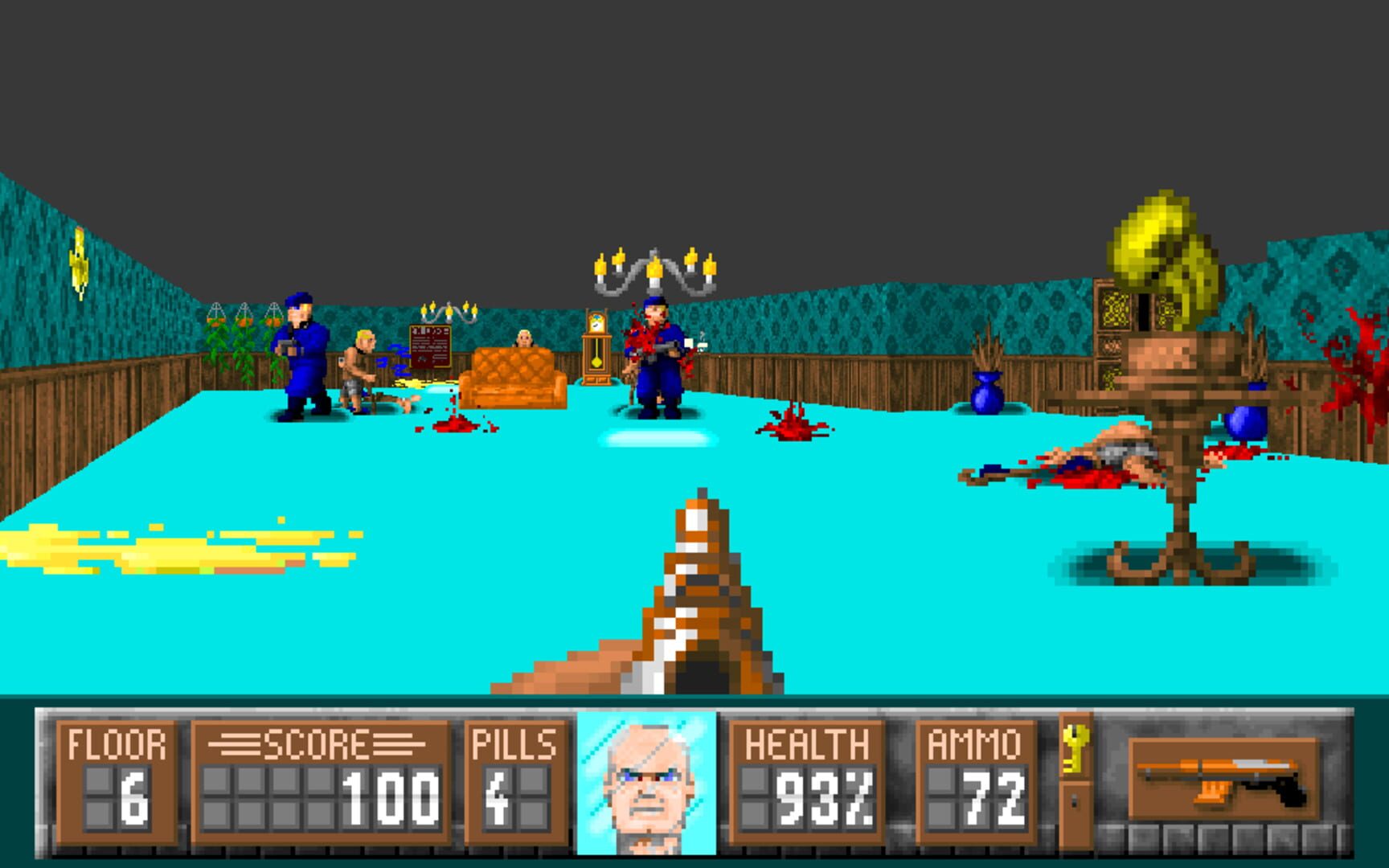 Oldfartenstein 3D screenshot 1