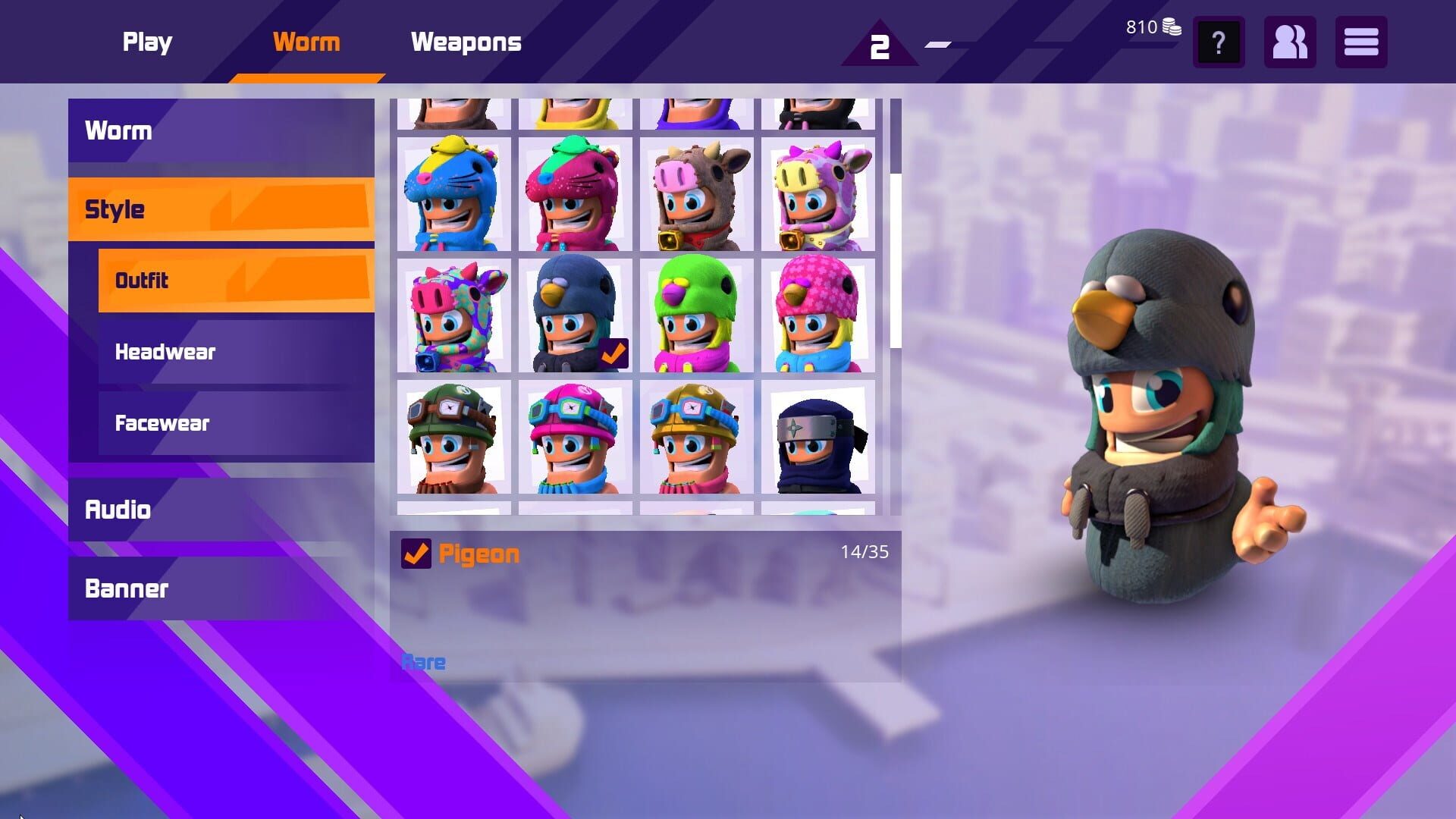 Worms Rumble: Legends Pack screenshot 1