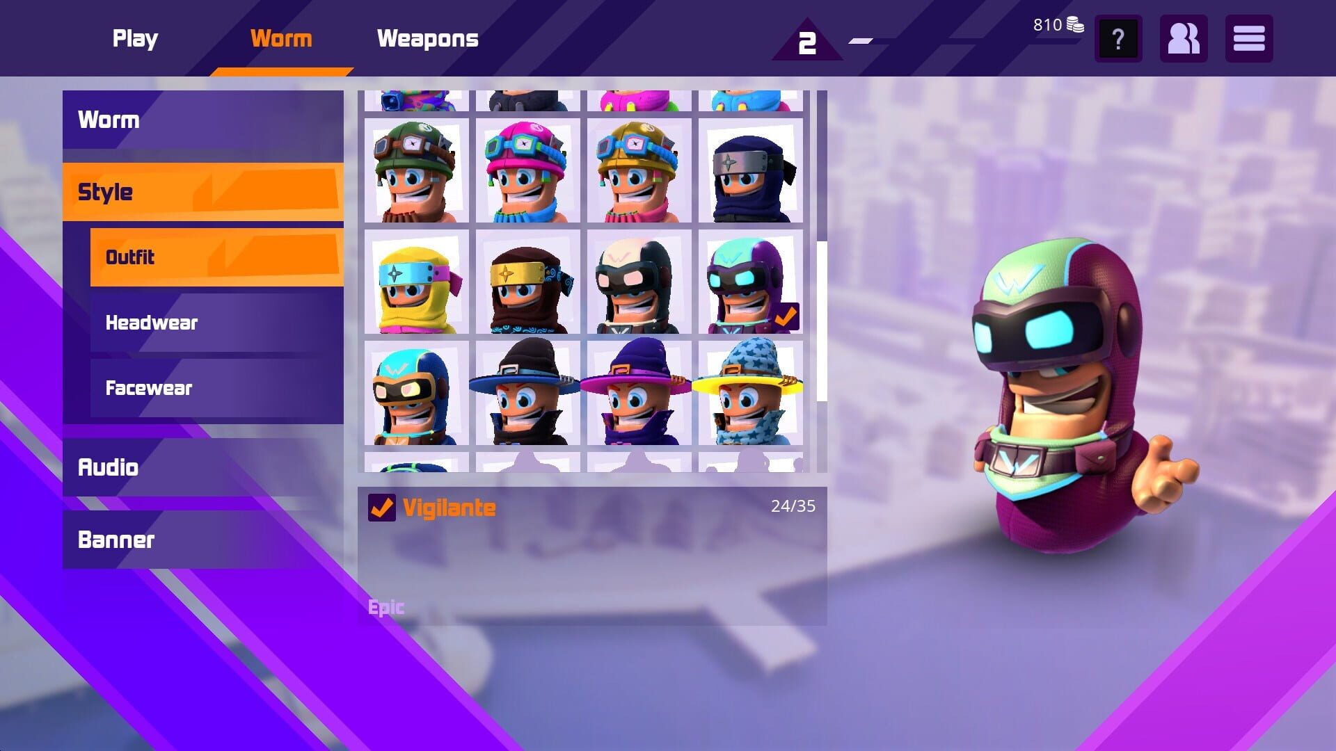 Worms Rumble: Action All-Stars Pack screenshot 1