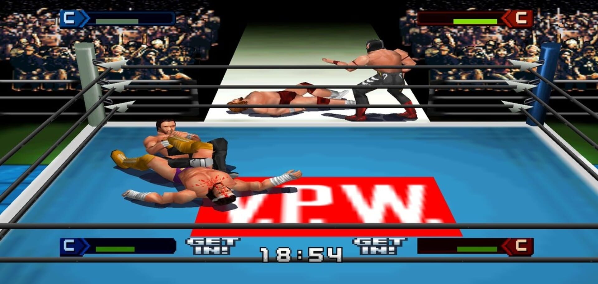 Virtual Pro-Wrestling 2: Freem Edition screenshot 1