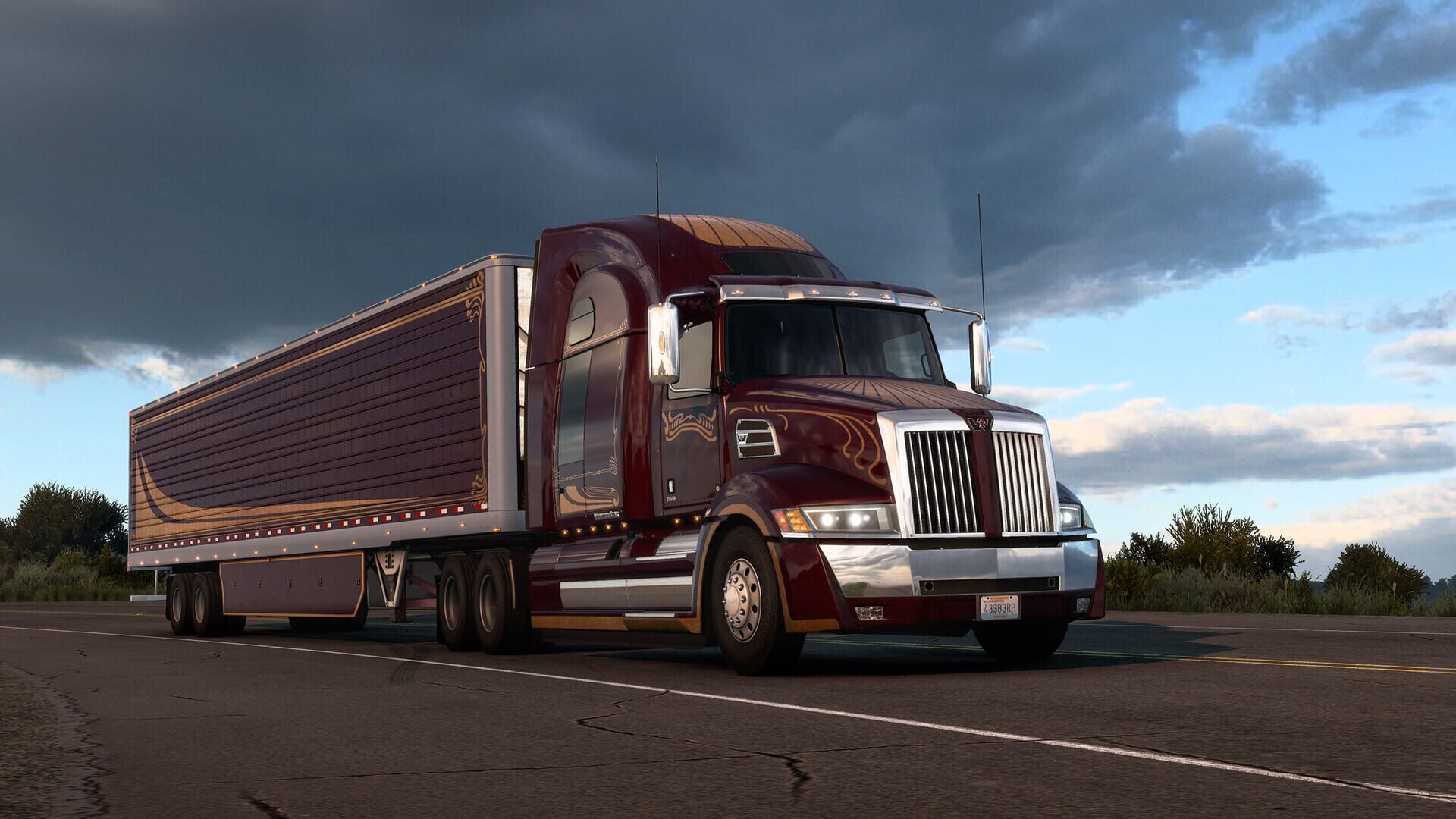 American Truck Simulator: Steampunk Paint Jobs Pack screenshot 1
