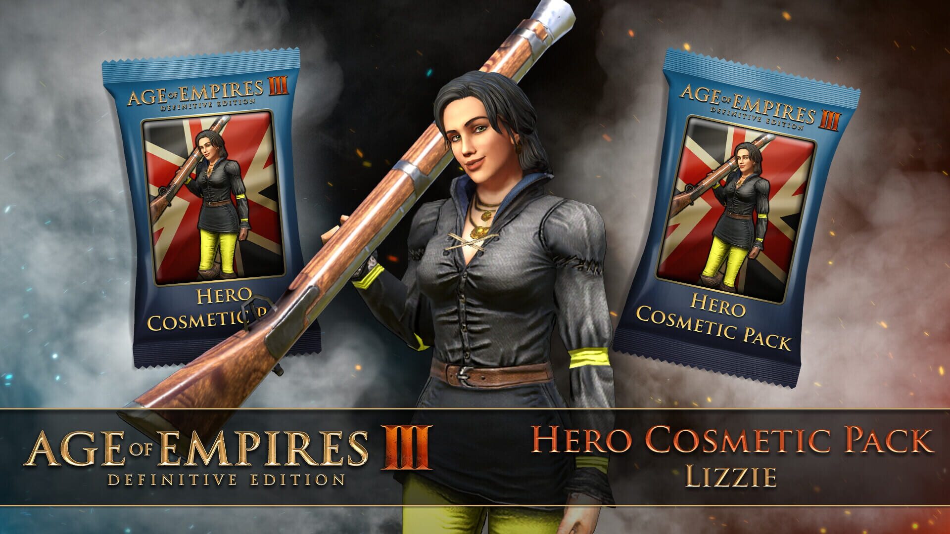 Age of Empires III: Definitive Edition – Hero Cosmetic Pack: Lizzie screenshot 1