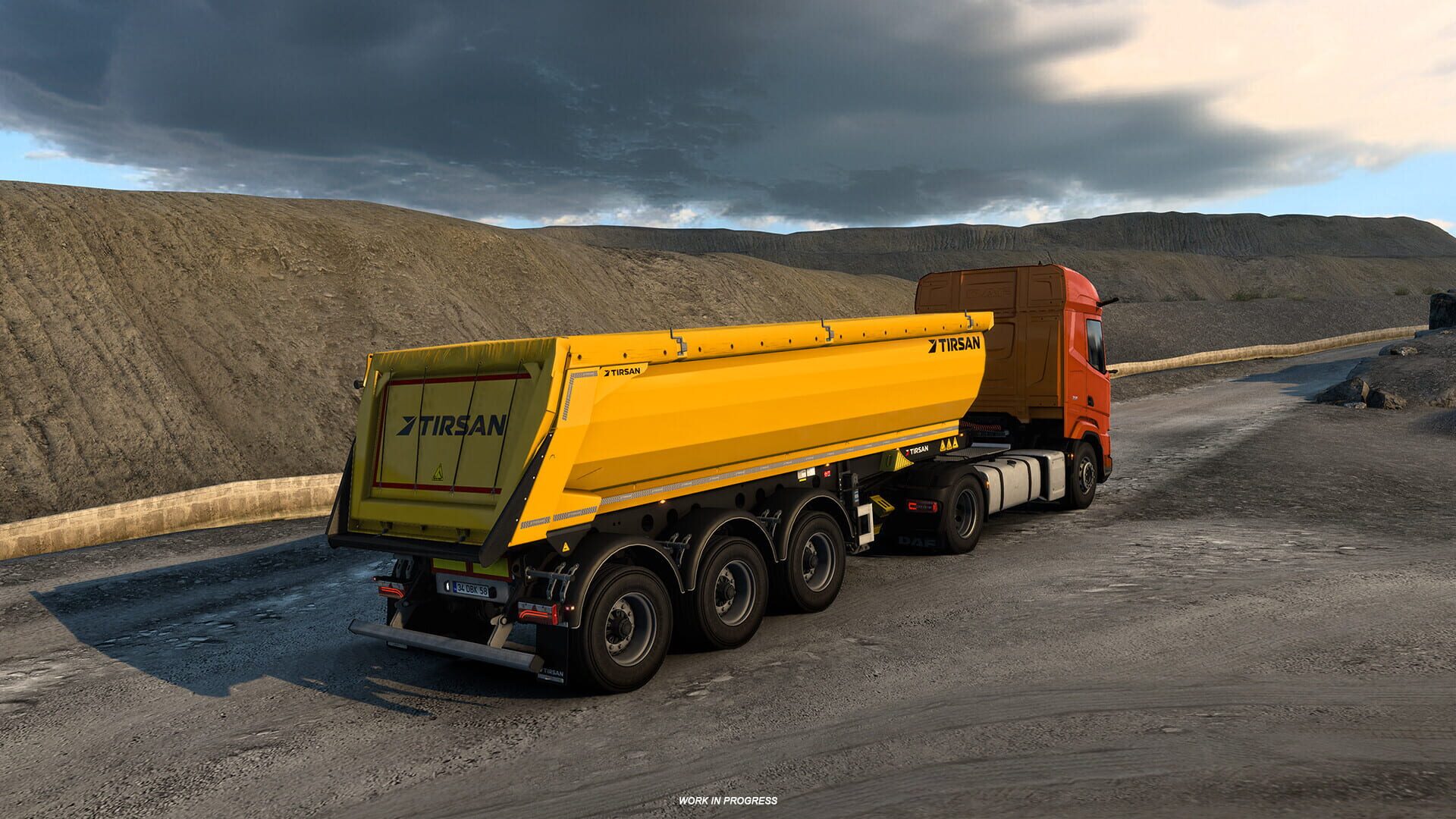 Euro Truck Simulator 2: Tirsan Trailer Pack screenshot 2