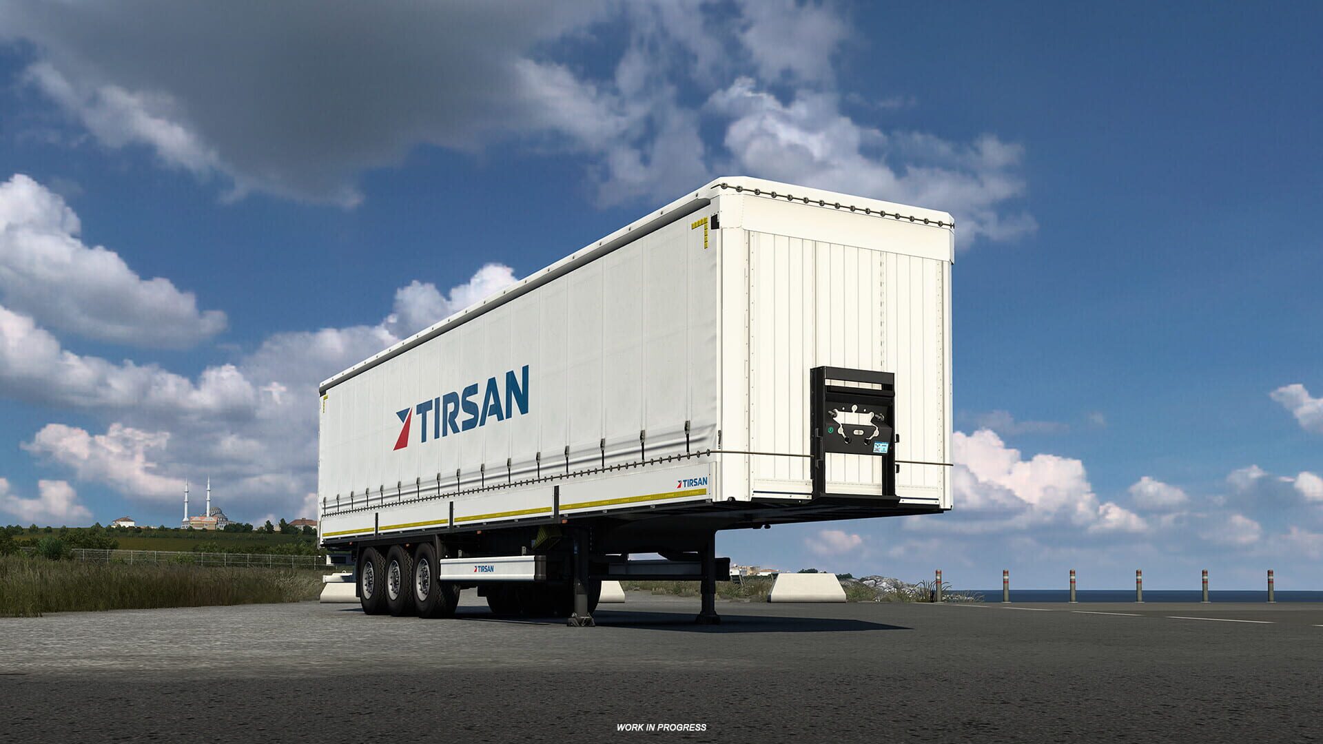 Euro Truck Simulator 2: Tirsan Trailer Pack screenshot 3