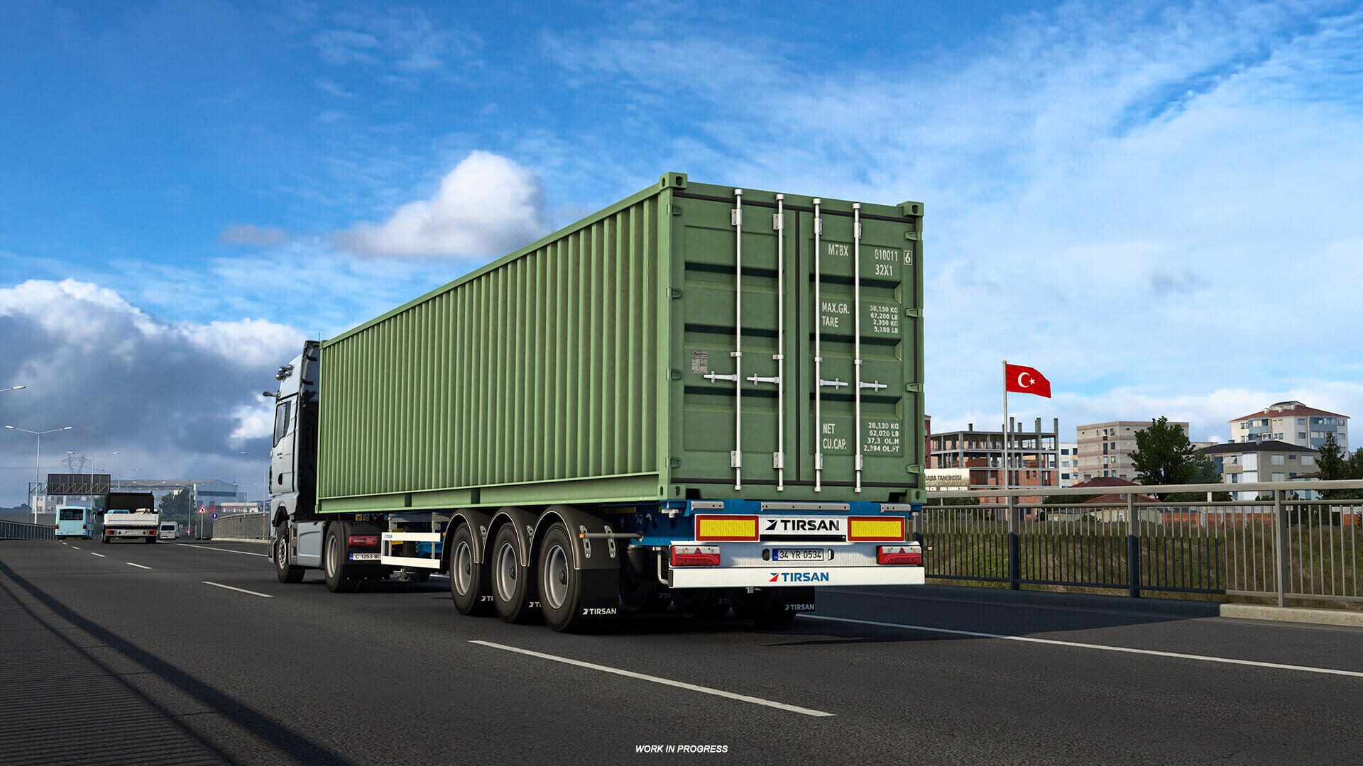 Euro Truck Simulator 2: Tirsan Trailer Pack screenshot 6