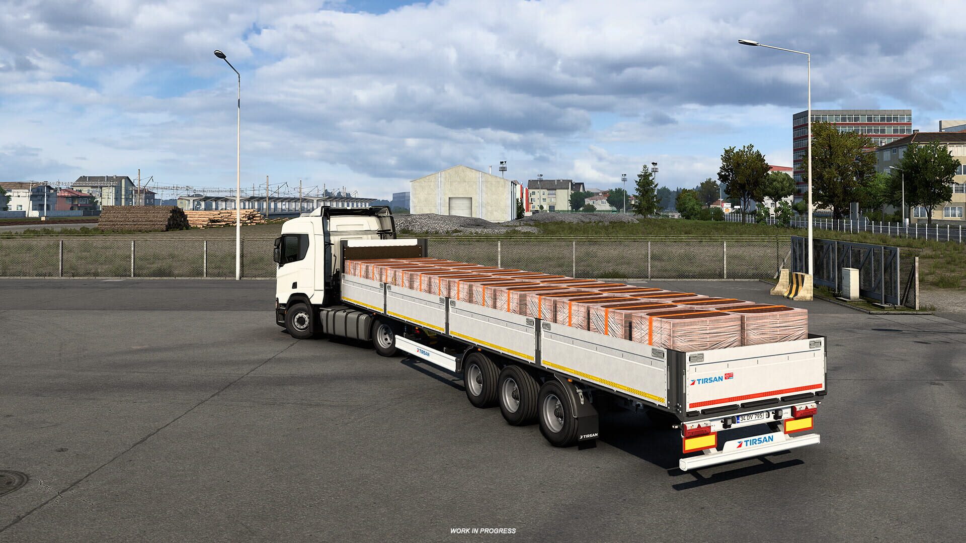 Euro Truck Simulator 2: Tirsan Trailer Pack screenshot 7