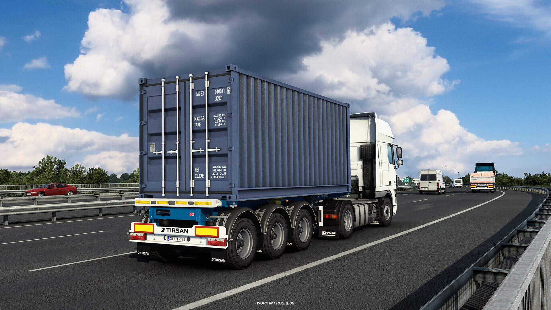 Euro Truck Simulator 2: Tirsan Trailer Pack screenshot 8