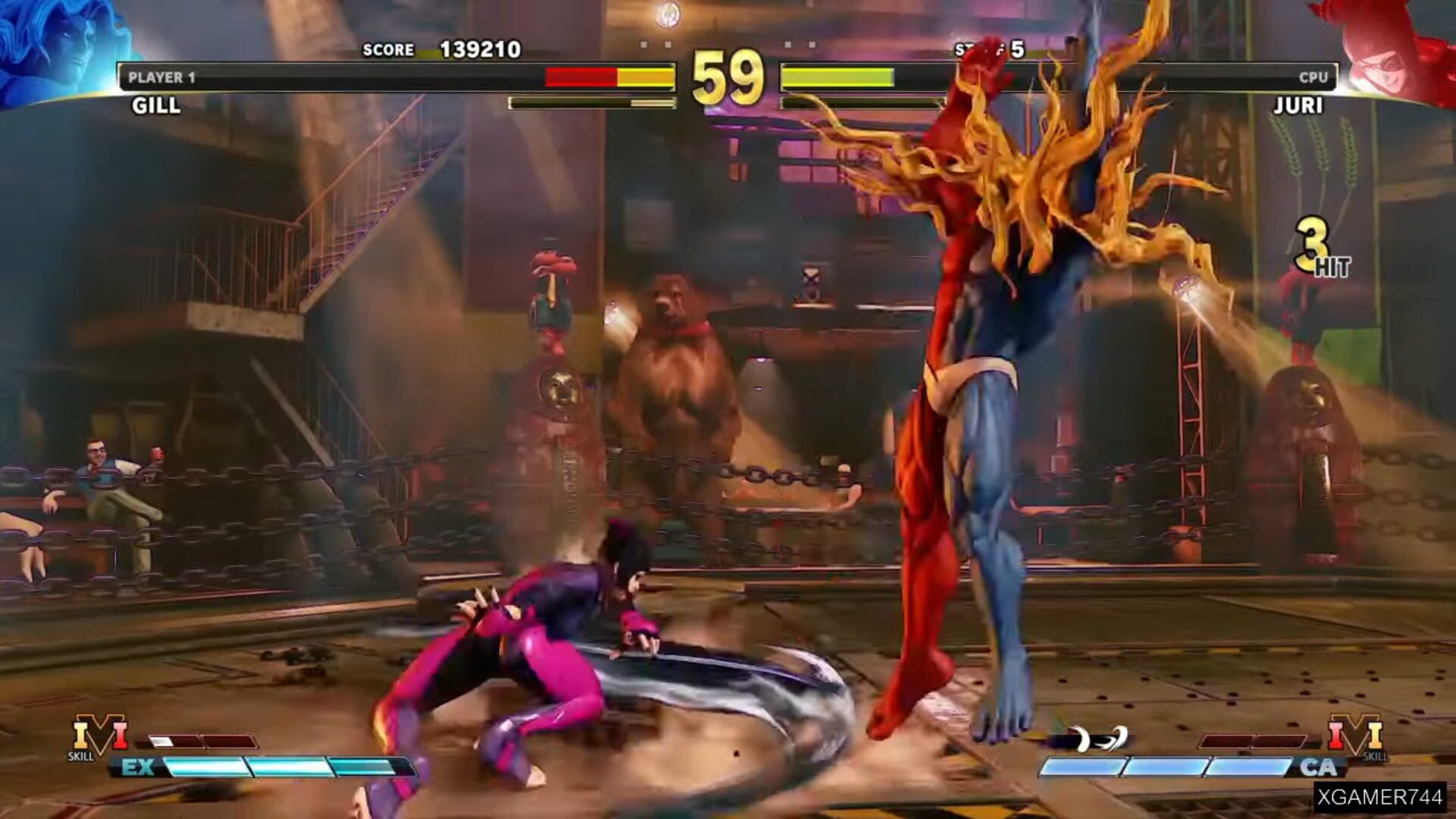 Street Fighter V: Gill screenshot 2