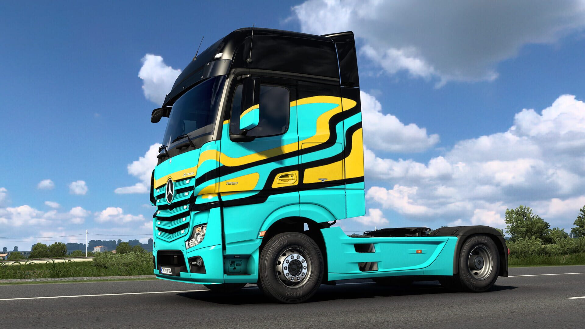 Euro Truck Simulator 2: Modern Lines Paint Jobs Pack screenshot 8
