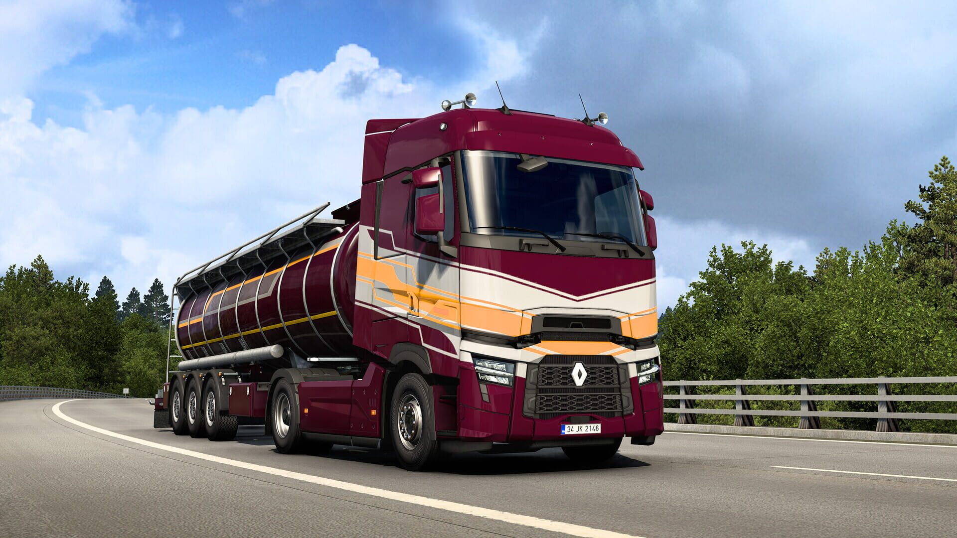 Euro Truck Simulator 2: Modern Lines Paint Jobs Pack screenshot 13